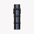 Timex Men's Black Fabric Watch, Stainless Steel Case | Tw2t29700-2