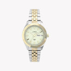 Timex Women's 2t Stainless Steel, Gold Dial | Tw2u78600-0