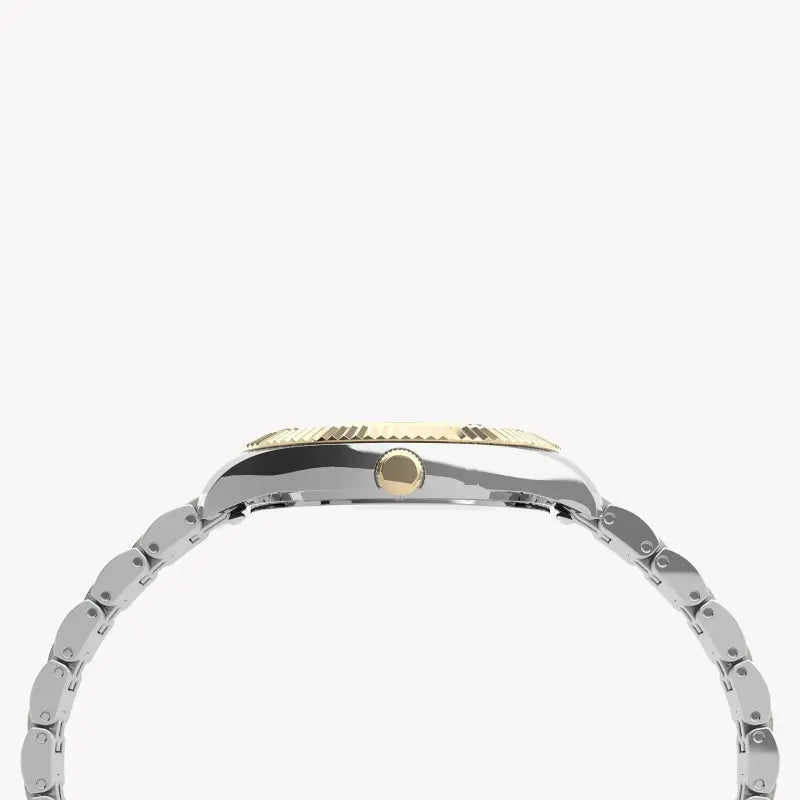 Timex Women's 2t Stainless Steel, Gold Dial | Tw2u78600-1