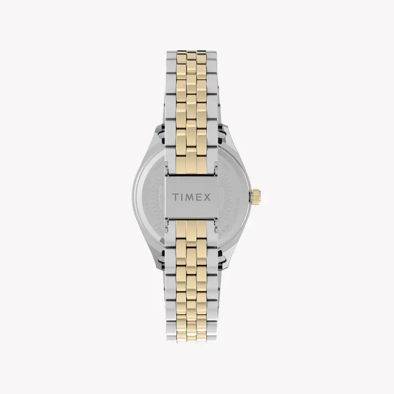 Timex Women's 2t Stainless Steel, Gold Dial | Tw2u78600-2