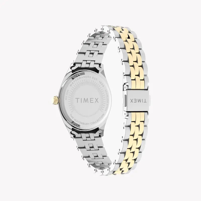 Timex Women's 2t Stainless Steel, Gold Dial | Tw2u78600-3