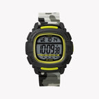 Timex Men's Camouflage Silicone Watch, Digital Dial | Tw5m26600-0