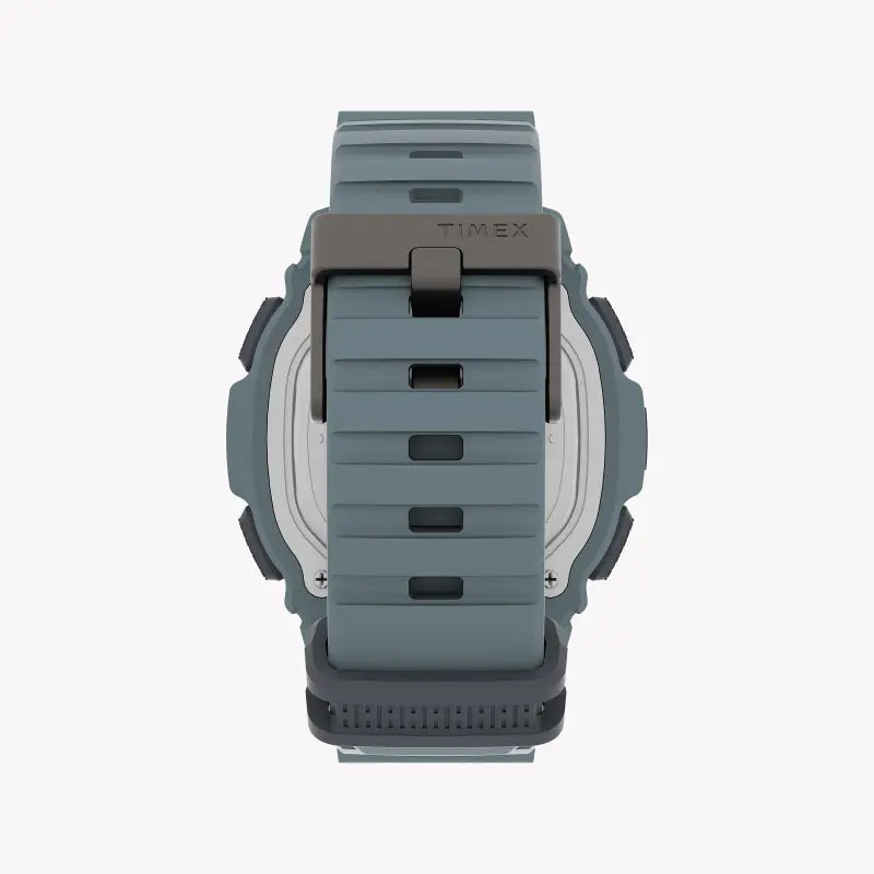 Timex Men's Blue Silicone Watch, Digital Dial | Tw5m35800-2