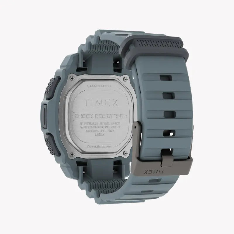 Timex Men's Blue Silicone Watch, Digital Dial | Tw5m35800-3